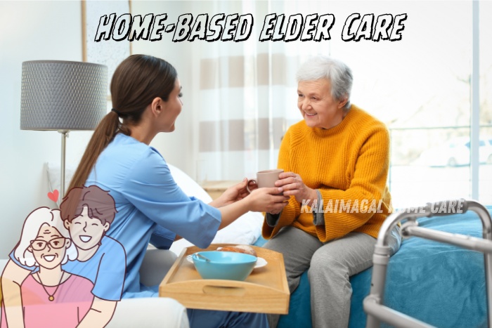Kalaimagal Home Care in Coimbatore offers exceptional home-based elder care services. Our compassionate caregivers provide personalized assistance with daily activities and medical needs, ensuring that seniors enjoy comfort and support in their own homes